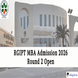 RGIPT MBA Admission 2026 Round 2 Open @rgipt.ac.in; Apply Till April 30